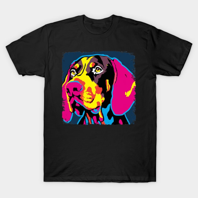 German Shorthaired Pointer Pop Art - Dog Lover Gifts T-Shirt by PawPopArt